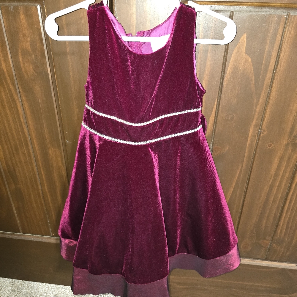 Rare edition 3t dress burgundy